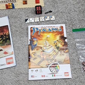 Retired Lego Ramses Pyramid Complete With Some Broken Pieces 3843