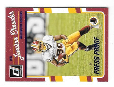 2016 DONRUSS NFL RC #303 ARTIE BURNS BLUE PRESS PROOF ROOKIE CARD,STEELERS. rookie card picture