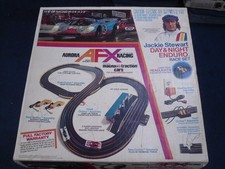 Vintage Aurora AFX 2072 'DAY  NIGHT ENDURO' FLAMETHROWER COMPLETE HO race set