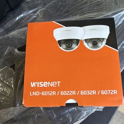 Wisenet LND-6012R IP/Network Dome Wired Color Camera Outdoor & Indoor White