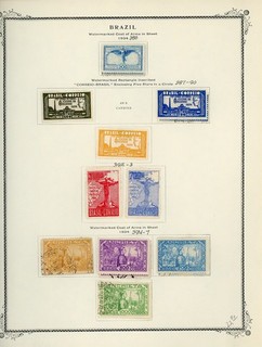 BRAZIL Selections on Scott Specialty Album Page Lot #16 SEE SCAN $$$