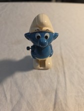 Vintage Smurf Peyo 1980 Broken Winder Wind Up Walk Wallace Berrie Co.