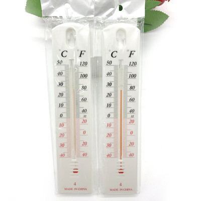 Wandthermometer Temperatur Montiert Büro Garten Genau Mit Kerosin Gefüllt