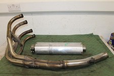 18575 Kawasaki ZR-7 ZR750F 1999-2003 Exhaust Header / Downpipes + Race End Can