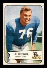 1954 Bowman #85 Lou Creekmur SP EXMT X3518374