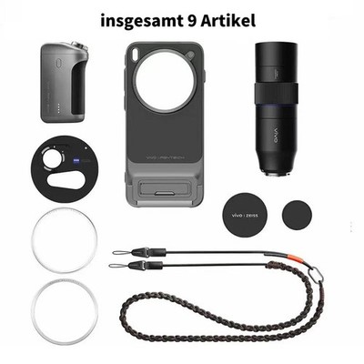 新品 VIVO X300 Pro フォトグラフィーキット ブラック Genuine ViVO X300 Pro Photography Kit Camera Grip Phone Case Set