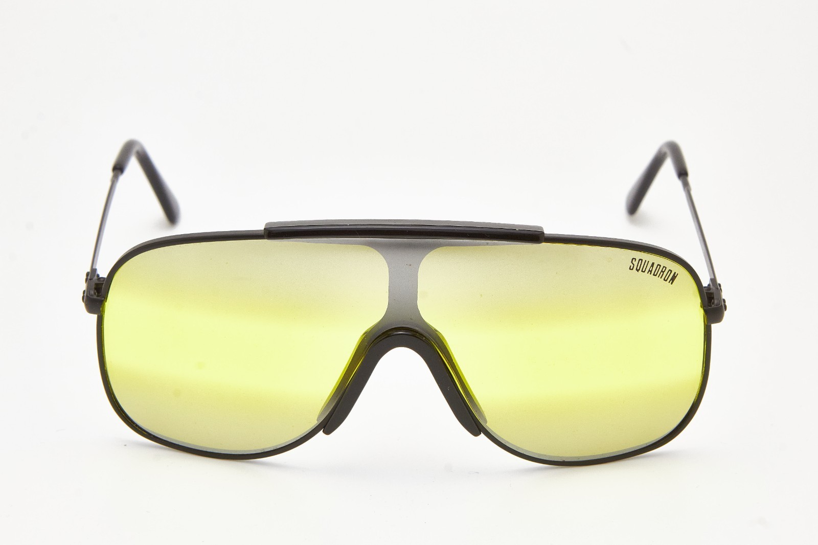 SQUADRON Mirror Mask Sci / Winter / Summer Oversized Shield Sunglasses 1980s image 3