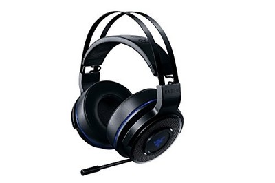 RAZER THRESHER HEADSET FOR PC PS4 PS5 WIRELESS DIGITAL MICROPHONE - BLACK BLUE