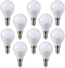 V-Tac LED 3w P45 Golf Ball Bulbs - PACK OF 10 - E14 / SES - Cool White 6400K