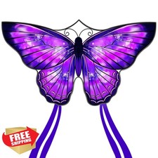 Mint's Colorful Life Butterfly Kite Kids Adults Easy Fly 300ft