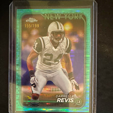 Topps Chrome 2021 Darrelle Revis Xrc-8 New York Jets Green Refractor 199