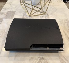 Sony PlayStation 3 Slim PS3 Black Console Gaming System CECH-2501B Used