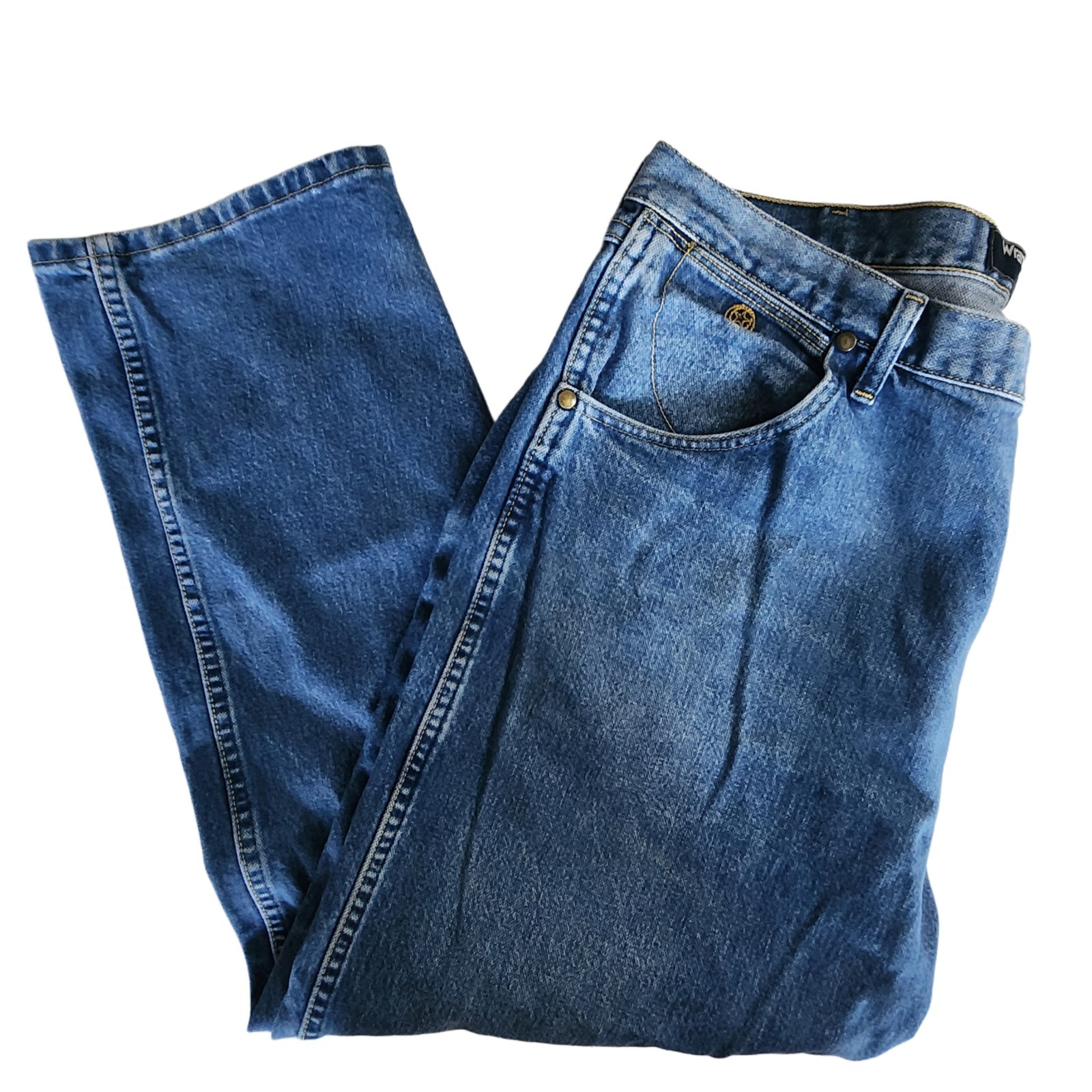 Wrangler George Strait Collection Jeans Mens 40x30 Western Straight Leg Denim