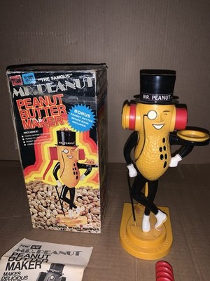 Vintage The Famous Mr. Peanut Peanut Butter Maker With Box | eBay