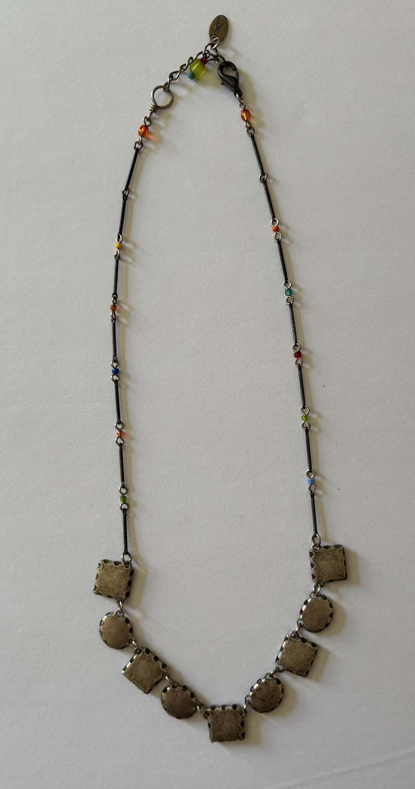 Firefly Hand Crafted Multicolor Crystal Necklace … - image 3