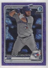 2020 Bowman Chrome Prospects Purple Shimmer Refractor Alejandro Kirk 7qg