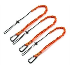 Tool Lanyard,3 Pcs Safety Lanyard with Carabiner,Shock Absorbing Safety
