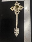 Ethiopian Orthodox Coptic Christian Golden Priests Blessing Cross, Home Decor — photo 3