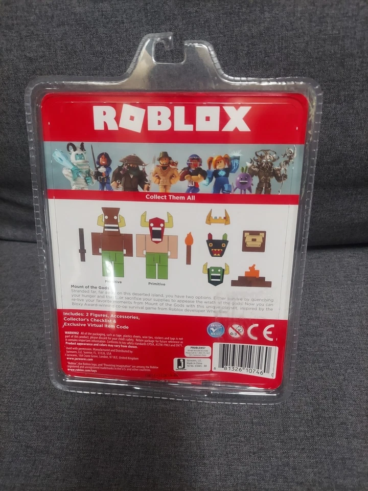 Figuras e acessórios Roblox Mount Of The Gods conjunto de 9 peças e código de item virtual - Imagem 2 de 2