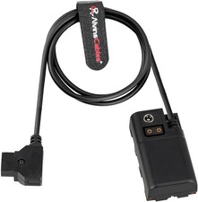 2ft Power Cable D-tap to NP-F Dummy Battery DC Female D-tap Female for Atomos