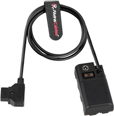 2ft Power Cable D-tap to NP-F Dummy Battery DC Female D-tap Female for Atomos