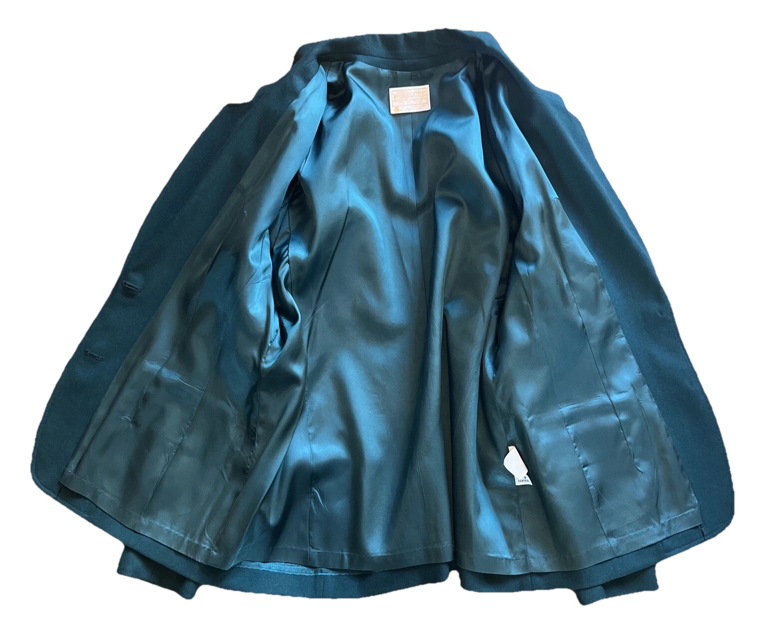 Vintage Pendleton Solid Green Long Sleeve Crest B… - image 11