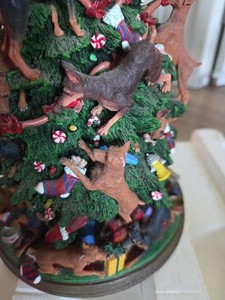 Min Pin Christmas Tree Franklin Mint Used