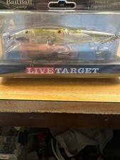 Live Target Glass Minnow Bait Ball Series (Choose Color)