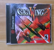 GigaWing 2 (Sega Dreamcast, 2001) Complete CIB - Tested - Authentic