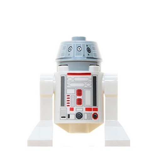 Figurine LEGO Astromech Droid R4-G0 sw0477, l'excellence des détails du set 75018