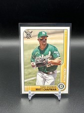 Matt Chapman 2021 Topps Big League BASEBALL #147 Oakland Athletics