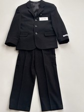 Calvin Klein Boys' 2-pieceFormal Suit Single Breasted Jacket Straight Leg Pants