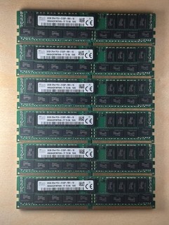 Lotto di 6 memorie server 32 GB DDR4 2133 RDIMM ECC SkHynix (HMA84GR7MFR4N)