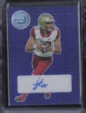 2023 Pro Set Platinum Mojo Purple Jordan Travis 9/10 Auto Autograph