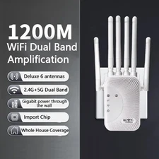 WiFi 1200m WiFi Repeater 5GHz 867Mbps 2.4GHz 300 Mbps