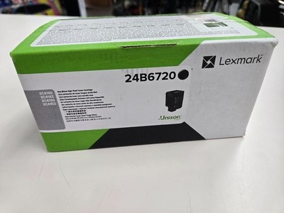 Lexmark 24B6720 Black Toner Cartridge XC4140 Genuine New Sealed Box