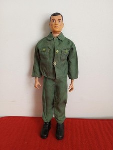Banjoman Custom Made Beret for Vintage Action Man / G.I. Joe - Beige S.A.S