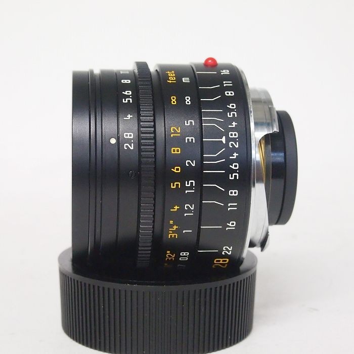Leica Elmarit-M 28mm F2.8 E46 4th Gen Lens #11809 Black From Japan