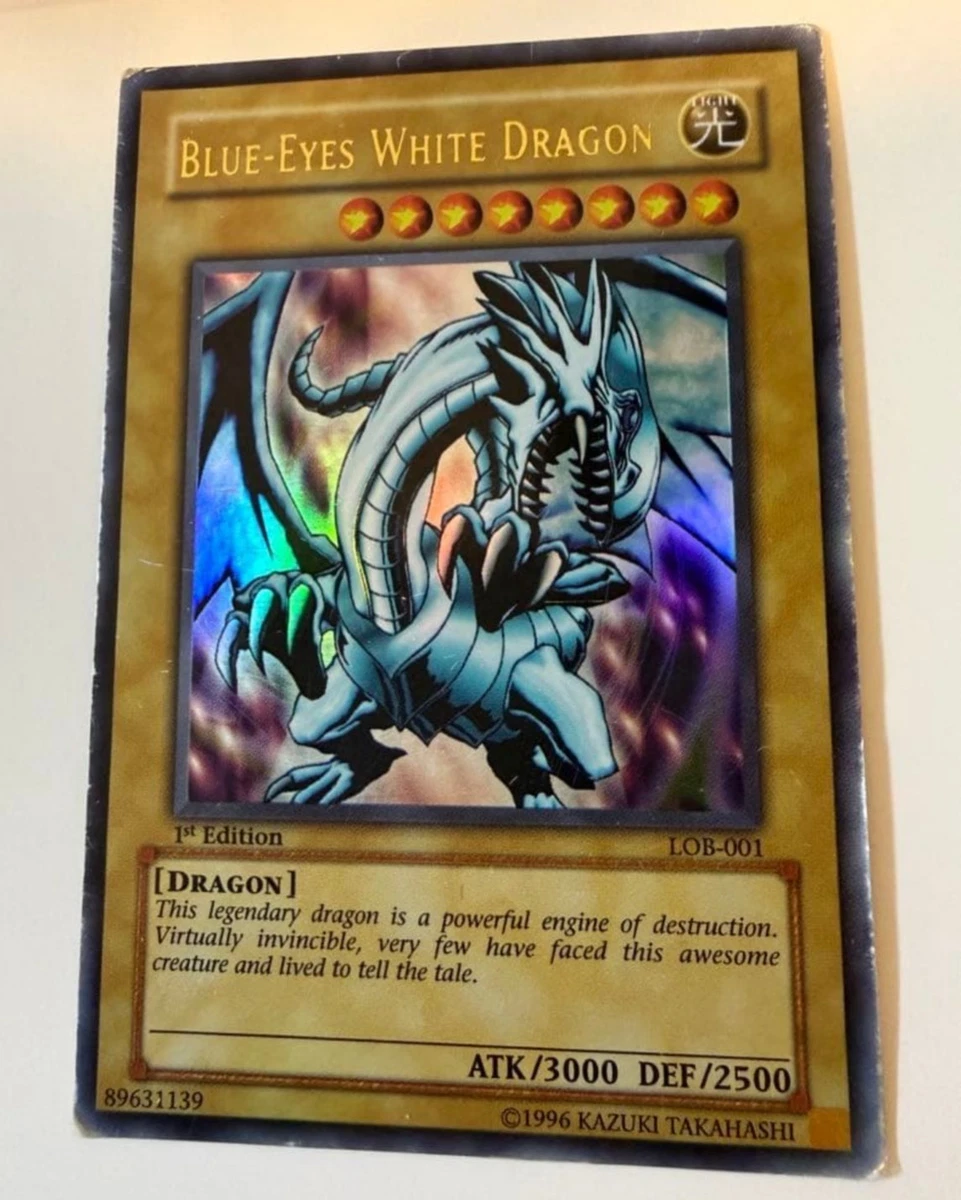 Blue Eyes White Dragon Lob 1st Edition for sale - eBay