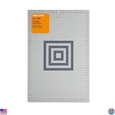 Fiskars 24" x 36" Self-Healing Cutting Mat for Quilting, Crafts, Sewing  More