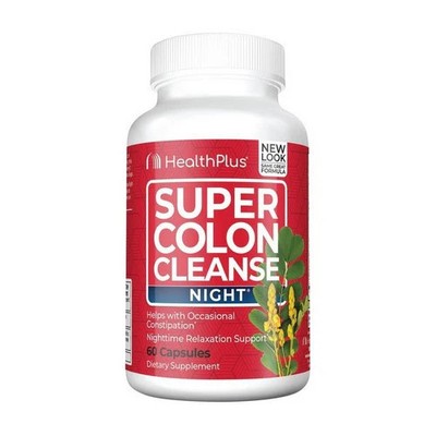 Super Colon Cleanse Night 60 Caps  by Health Plus