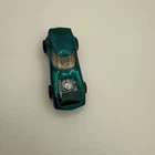 Hot Wheels Redline 1968 Aqua Torero White Interior Hood Opens USA SEE VIDEO