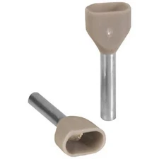 1PC 100/PK  ALTECH CORP 2795.0/100 Ferrule Dual Wire 18 AWG 2 Wires HH2 x 0.75/