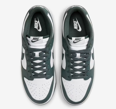 Nike Dunk Low ホワイト/ブラック/グリーン Nike Dunk Low Retro White Vintage Green Men's | Size 8 - 14 | eBay