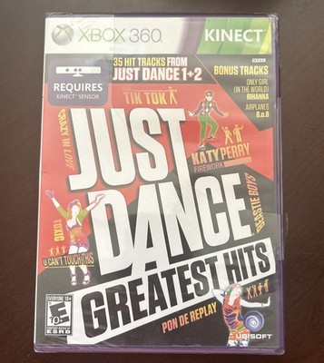 Just Dance: Greatest Hits (Microsoft Xbox 360, 2012) OFFICIAL SEAL INTACT 