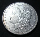 1899 O Morgan Silver Dollar AU with Luster ab954