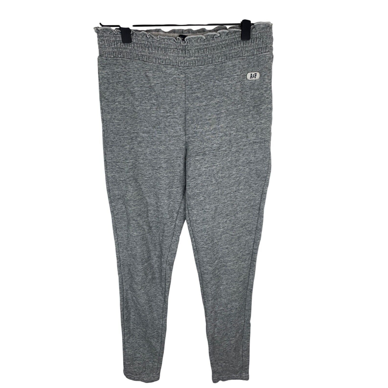 Abercrombie & Fitch Womens Gray Sweatpants Size S Cotton Blend