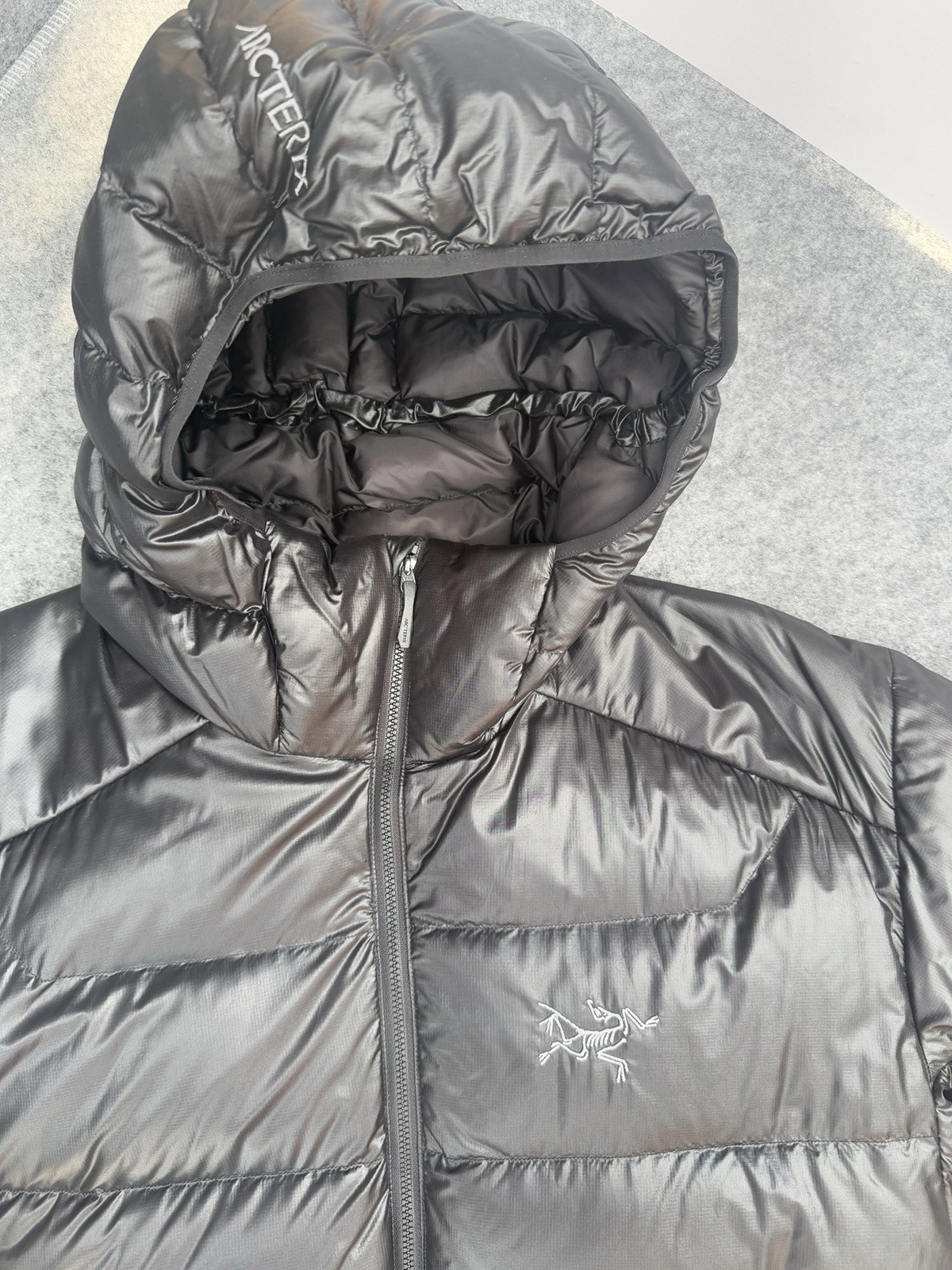 ARC'TERYX Arcteryx Cerium SV Felpa con Cappuccio Piumino Cappotto Taglia Large Immacolato