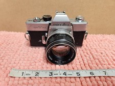 VTG 1966-76 Minolta SRT 101 35mm SLR Film Camera w/ Rokkor 58mm Lens ESTATE
