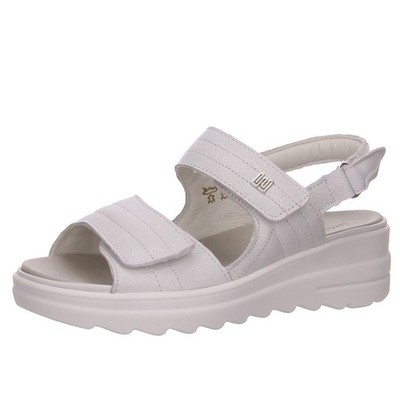 Waldläufer h-izzy Damen Sandalette in Weiß